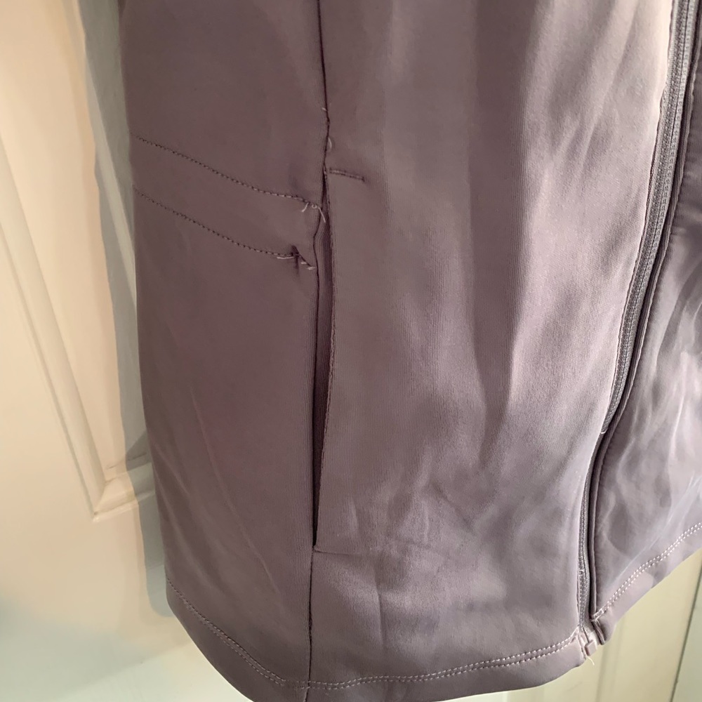 Asana Yoga Jacket Track Athletic Slim Fit Lg $44 NEW Athleisure Gym Workout - Picture 4 of 12